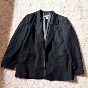 100% Wool Vintage Pendleton Blazer Womens 8 Tailored Professional Office Luxury